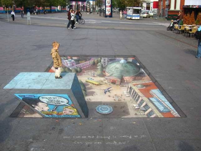 Street painting Best Pictures on the Internet Awards 2007