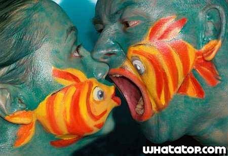 Body painting Best Pictures on the Internet Awards 2007