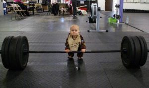 baby weight lifter