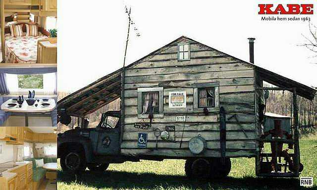 the hut lorry