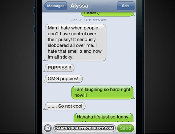 Funny Cellphone Autocorrects