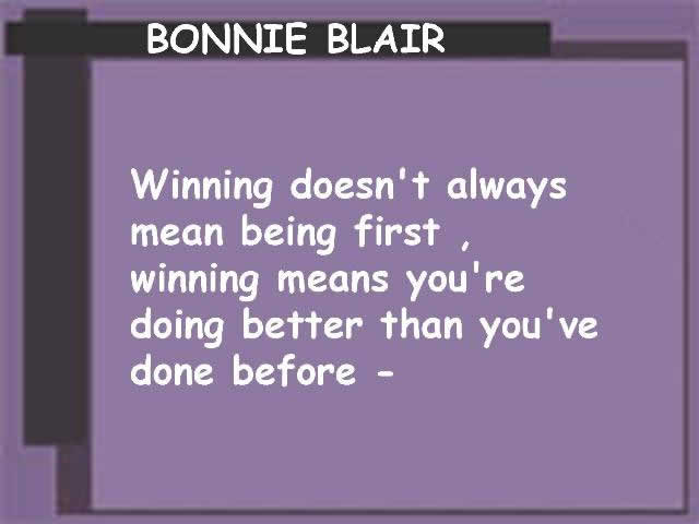 bonnie blair